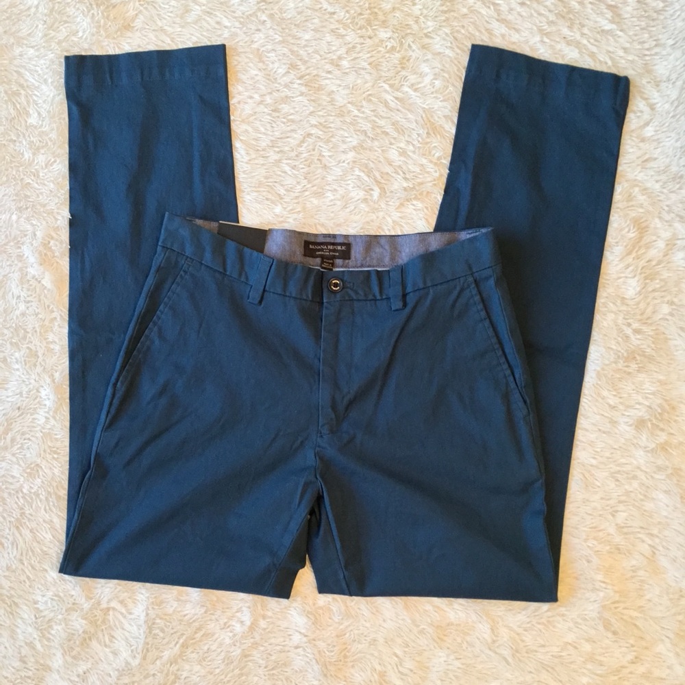 Banana Republic Men’s Chinos 31x32 Blue Khakis